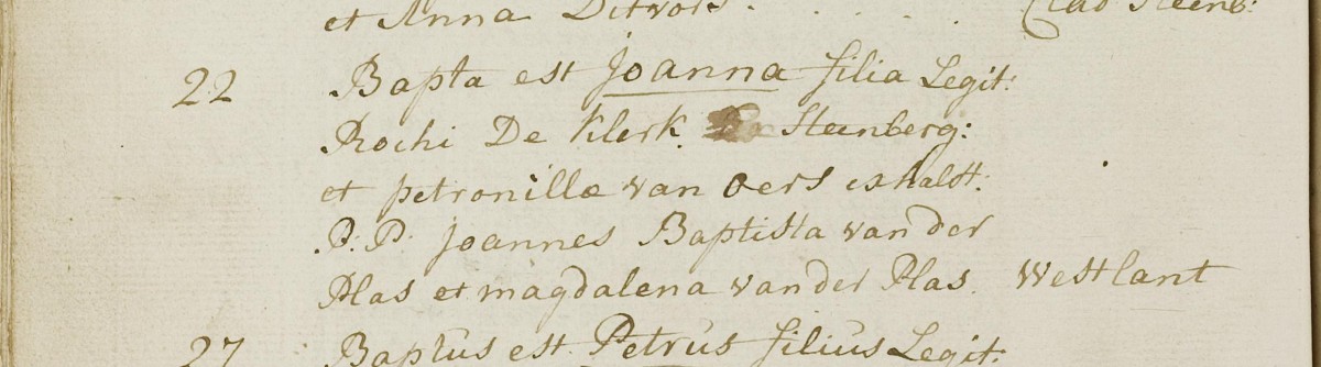 Klik voor foto in apart venster de_klerck_joanna_22-12-1803_doopakte.jpg