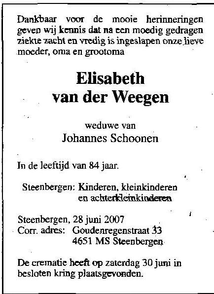 Klik voor foto in apart venster weegen__elisabeth_van_der_10.01.1923__overlijdensadvertentie_.jpg