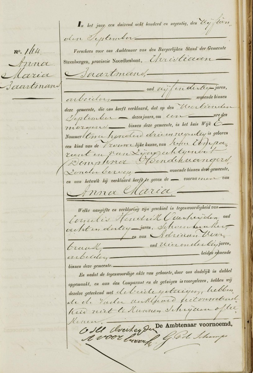 Klik voor foto in apart venster baartmans_anna_maria_14-09-1890_geboortekate.jpg