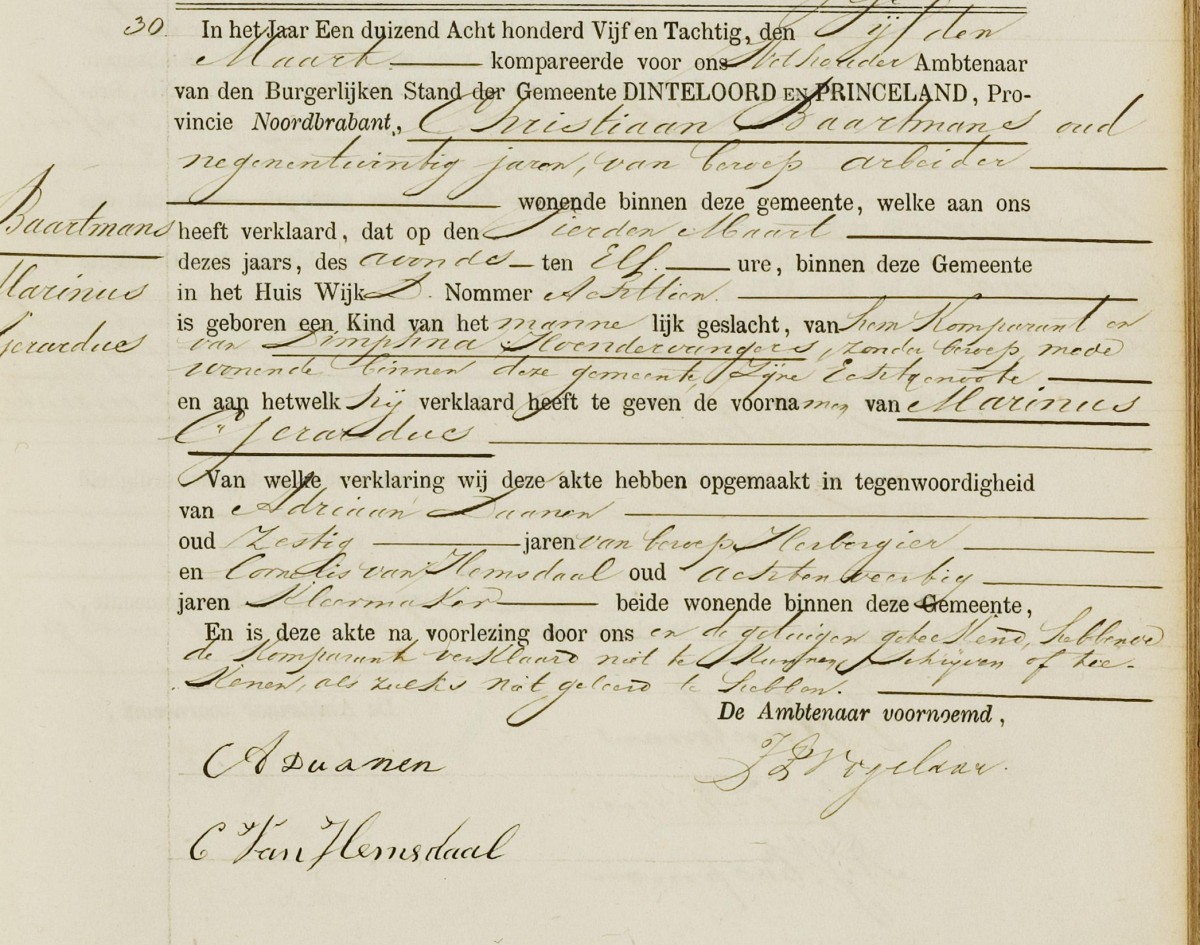 Klik voor foto in apart venster baartmans_marinus_04-03-1885_geboorteakte.jpg