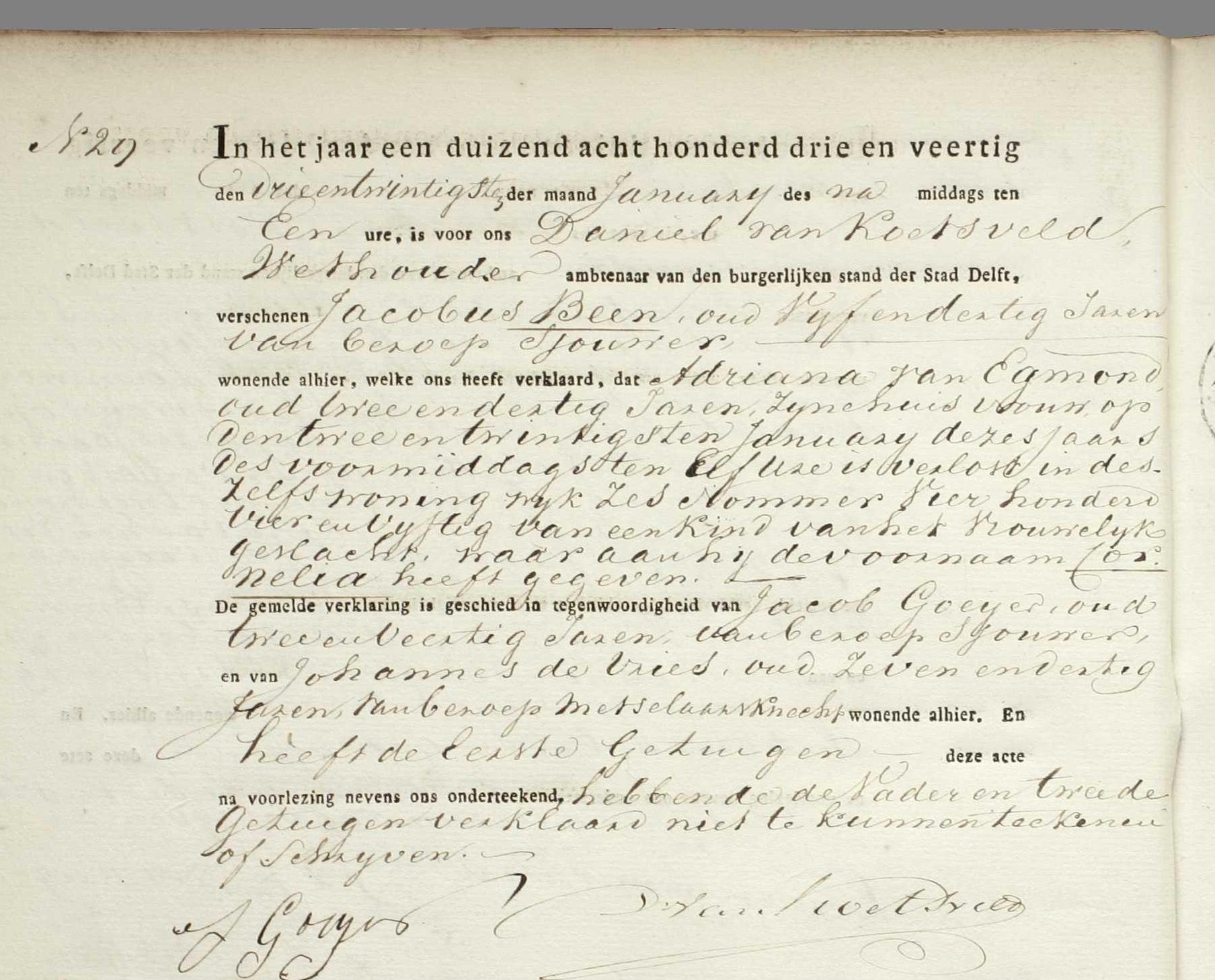 Klik voor foto in apart venster been_cornelia_1843_geboorteakte.jpg