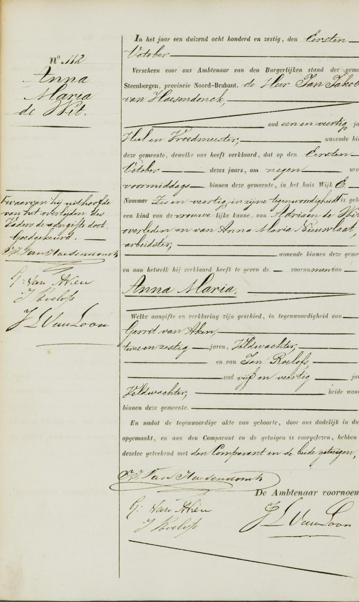 Klik voor foto in apart venster de_wit_anna_maria_01-10-1860_geboorteakte.jpg