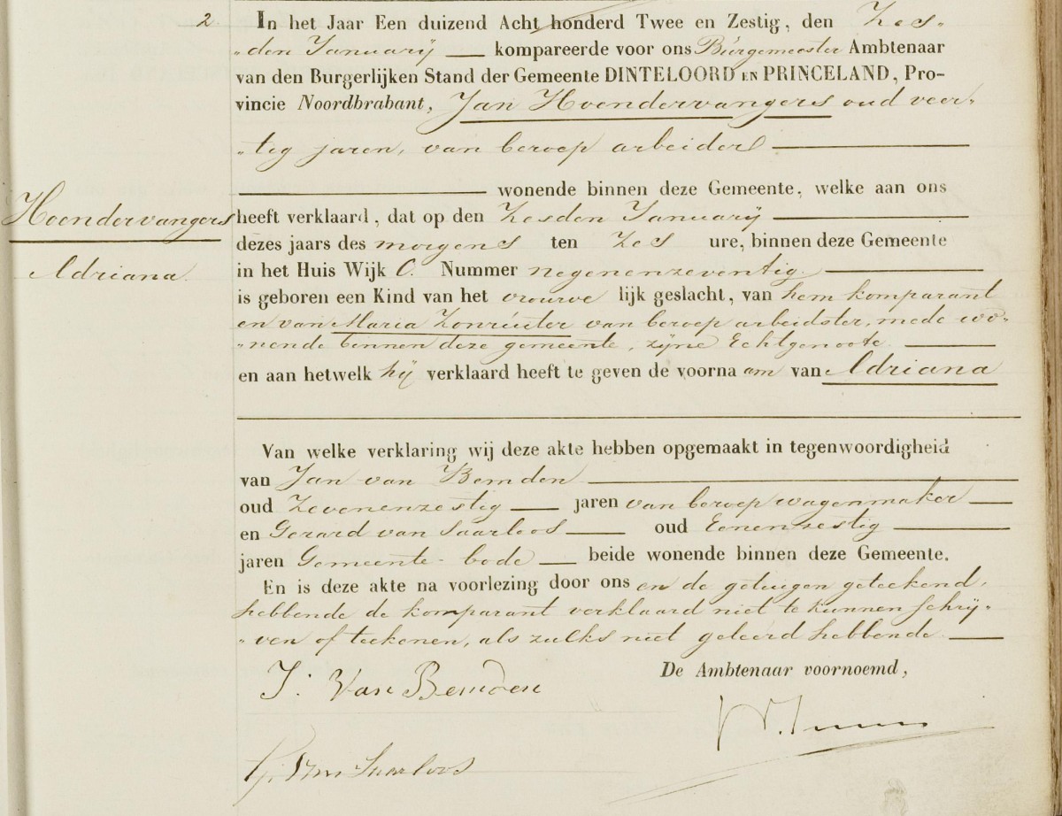 Klik voor foto in apart venster hoendervangers_adriana_06-01-1862_geboorteakte.jpg