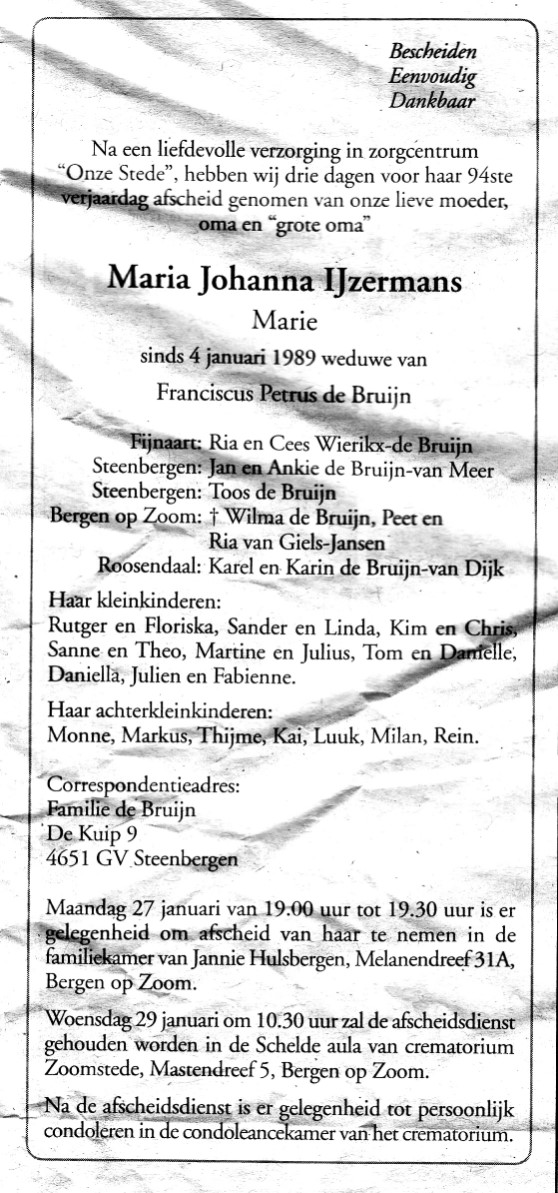 Klik voor foto in apart venster ijzermans_maria_26-01-1920_overlijdensadvertentie.jpg