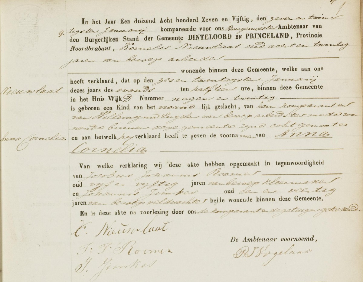 Klik voor foto in apart venster nieuwlaat_anna_26-01-1857_geboorteakte.jpg