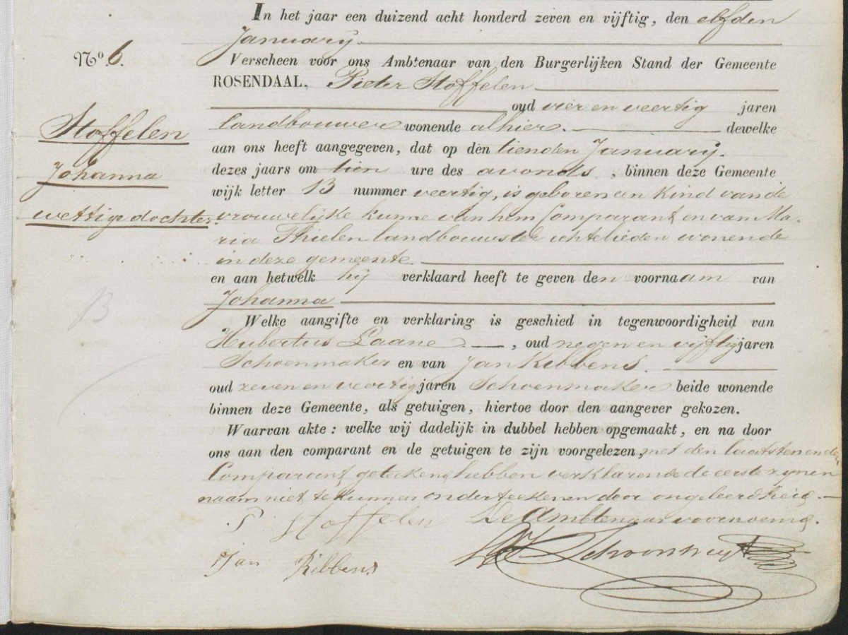 Klik voor foto in apart venster stoffelen_johanna_10-01-1857_geboorteakte.jpg