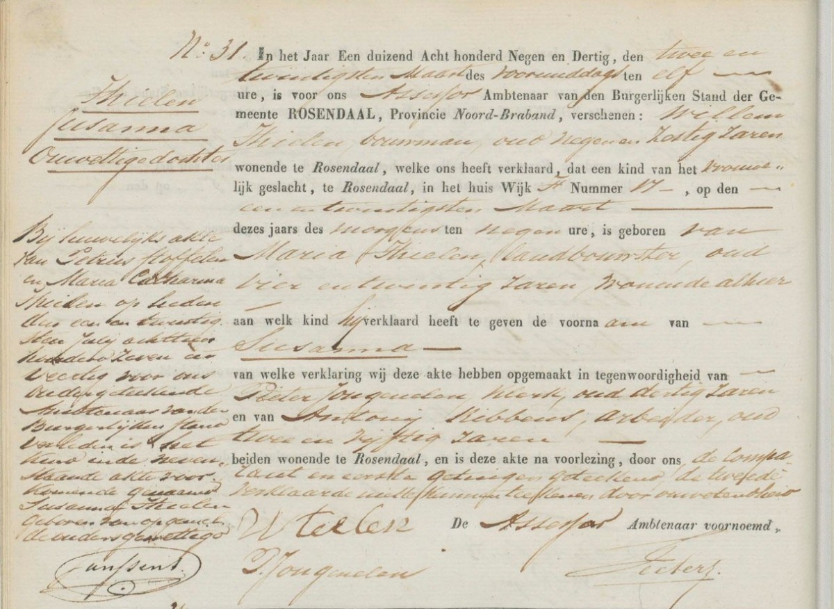 Klik voor foto in apart venster stoffelen_suzanna_21-03-1839_geboorteakte.jpg
