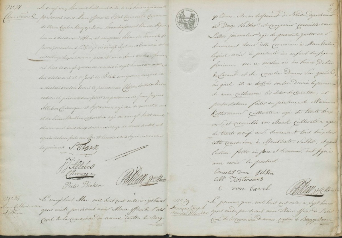Klik voor foto in apart venster van_litzen_anna_28-05-1811_geboorteakte.jpg