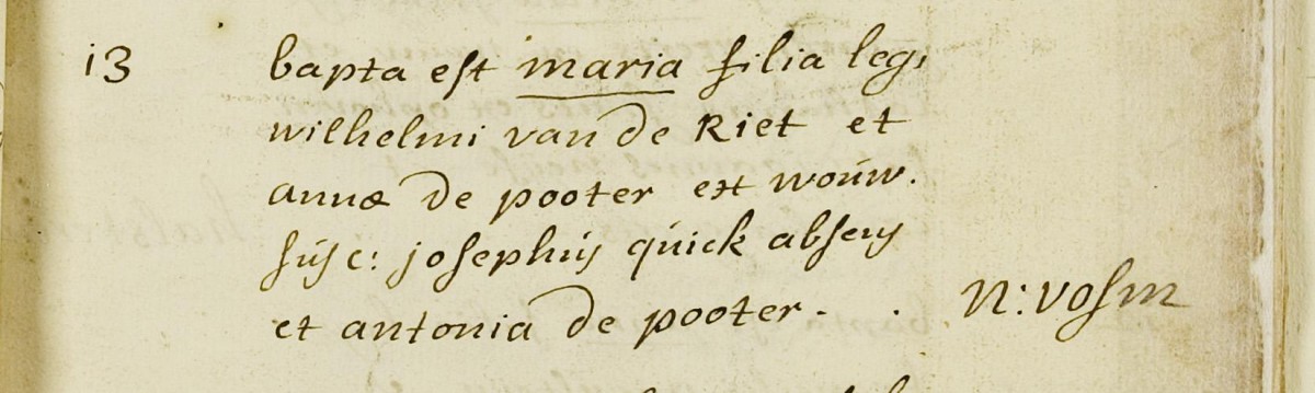 Klik voor foto in apart venster van_riet_maria_13-02-1770_doopakte.jpg