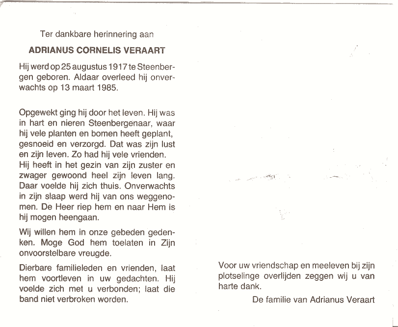 Klik voor foto in apart venster veraart_adrianus_1917_06.bmp