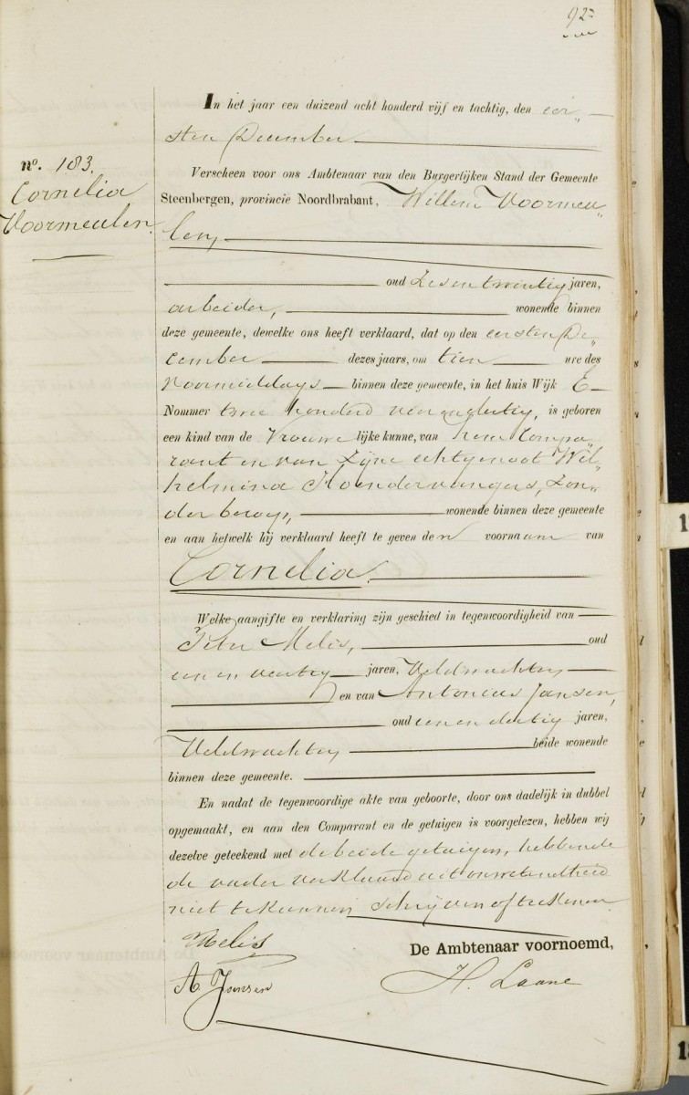 Klik voor foto in apart venster voormeulen_cornelia_01-12-1885_geboorteakte.jpg